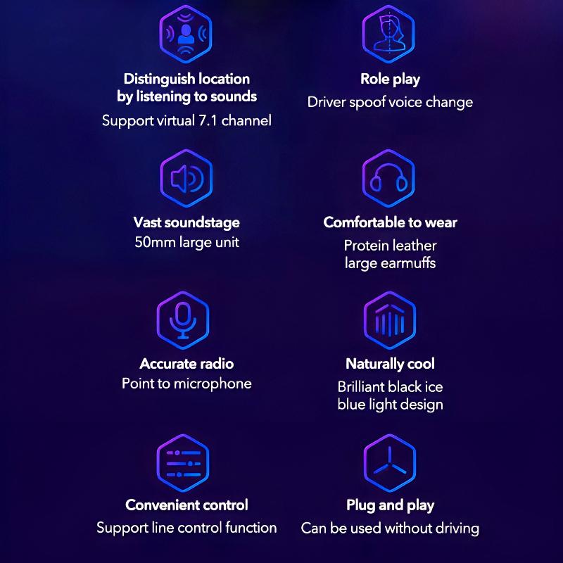 GH601 Machenike 7.1 Surround Sound RGB Gaming