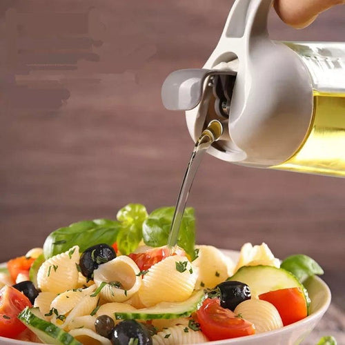 630ml Food Grade Glass Oil Dispenser Bottle