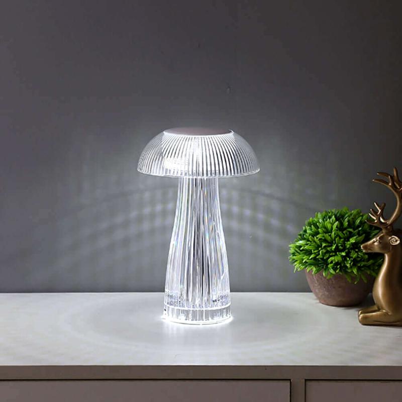 Mushroom Shape USB Rechargeable RGB Lighting Lamp