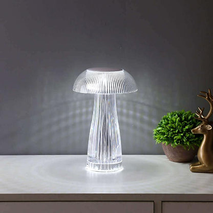 Mushroom Shape USB Rechargeable RGB Lighting Lamp