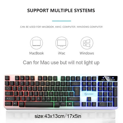 TX35 Limeide RGB Suspension Backlit Gaming Keyboard