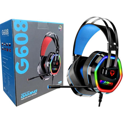 G608 USB Wired RGB Gaming Headset