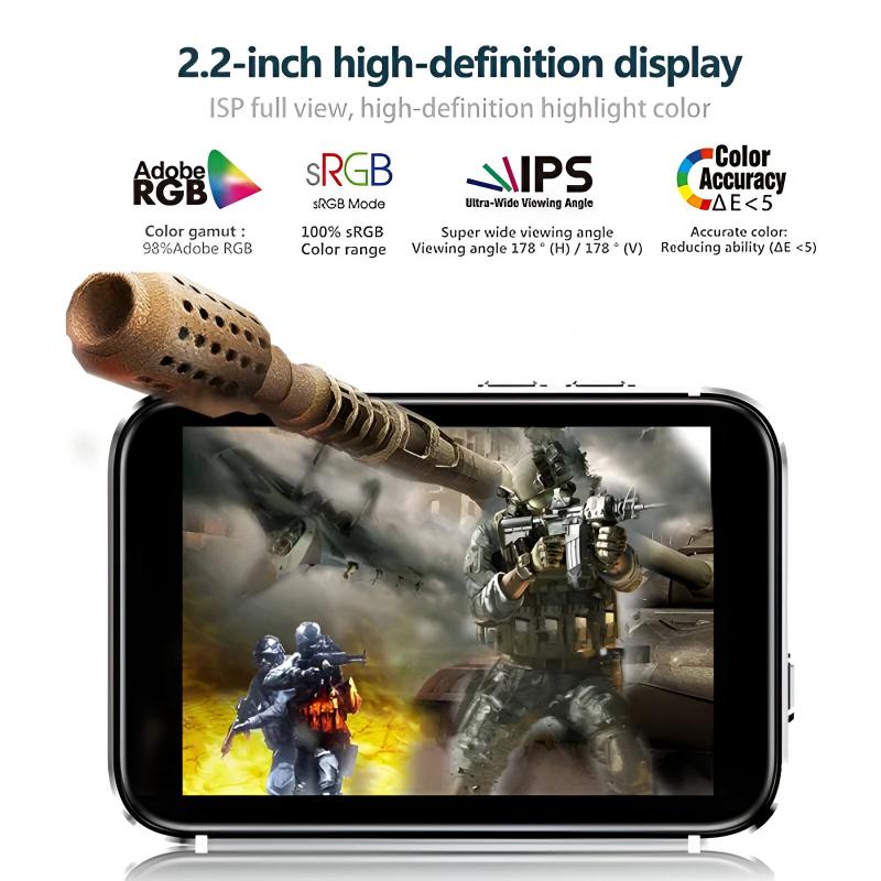 i5S 2.2-Inch High-Definition Display,